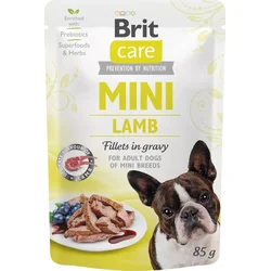Brit Care Mini Lamb fillets in gravy 85g kapsičky pro psy