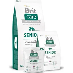 BRIT Care Senior Lamb & Rice, granule pro psy, 12kg