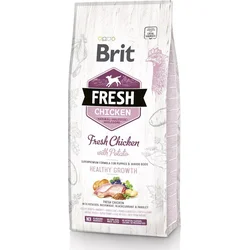 Brit Fresh Chicken with Potato Puppy Healthy Growth 12kg granule pre šteňatá