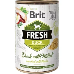Brit Fresh Duck with Millet 400g konzerva pro psy