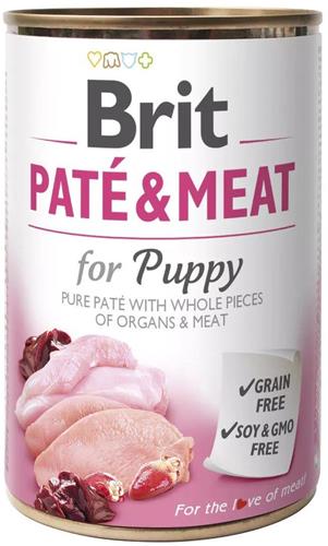 Brit Paté & Meat for Puppy 400g konzerva pro štěňata