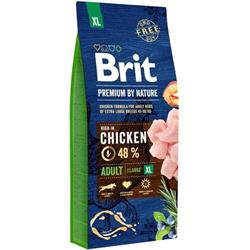 Brit Premium by Nature Adult XL 15kg granule pro psy