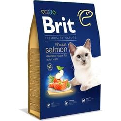 Brit Premium by Nature Cat. Adult Salmon, 8kg granule pro kočky