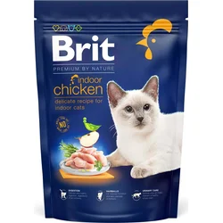 Brit Premium by Nature Cat. Indoor Chicken, 800g granule pro kočky