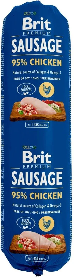 Brit Sausage Chicken 800g salámy pro psy