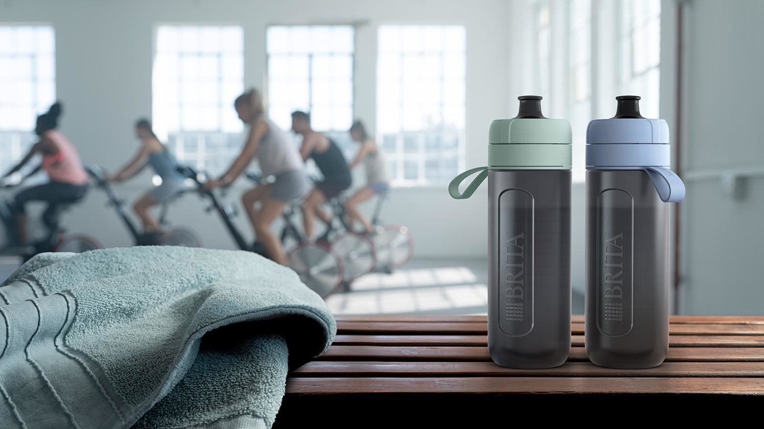 Brita Fill&Go Active filtrační láhev na vodu modrá, 0,6l