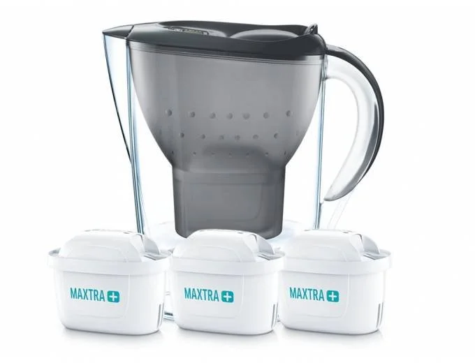 Brita Starter pack Marella, čierna + +3 vodné filtre Maxtra+ Pure Performance 1039274