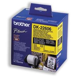 Brother DK-22606 (žltá filmová rolky) 62mm x 15,24m DK22606