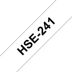 Brother HSe-241, bužírka bílá / černá (17,7 mm) HSE241 - Cartridge inkoustové
