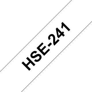 Brother HSe-241, bužírka bílá / černá (17,7 mm)