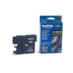 Brother inkoust LC-1100HY-Bk, black (900 stran) - originální