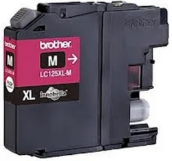 BROTHER inkoust LC-125XLC, 1200str., magenta - originál