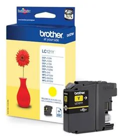 Brother LC-121Y, žltá