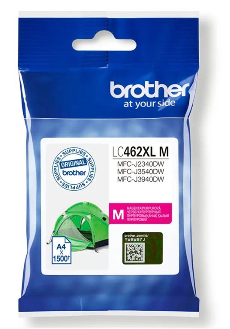 Brother LC-462XLM purpurová - originální