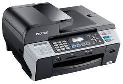 Brother MFC-5490CN, A4, tisk/scan/copy/fax, ADF, 35/28 ppm, čtečka karet, USB, LAN