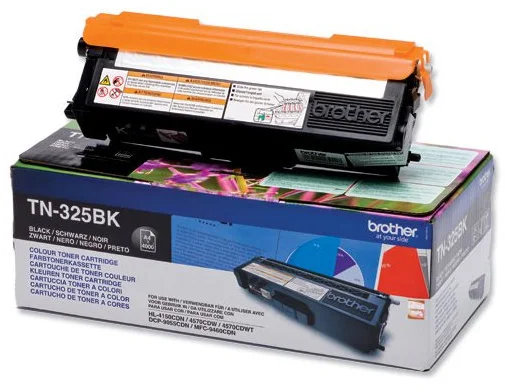 Brother toner TN-325BK, black (4.000 strán) - originálne TN325BK