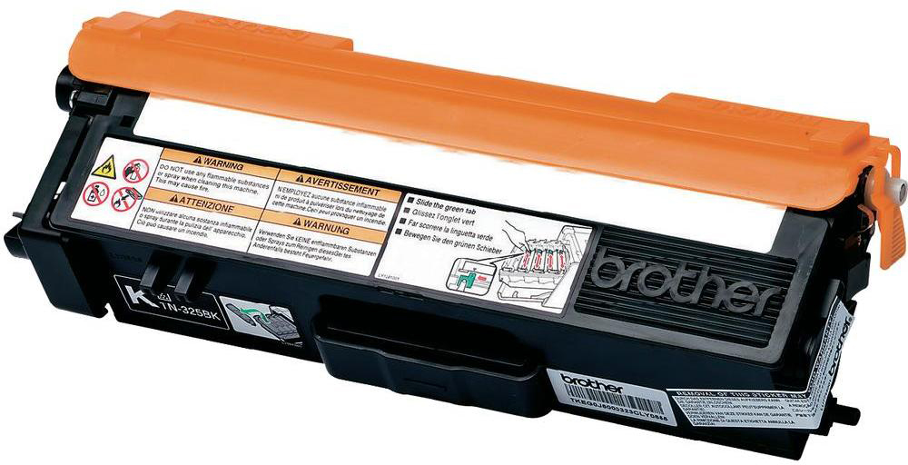 Brother toner TN-325BK, black (4.000 stran) - originální