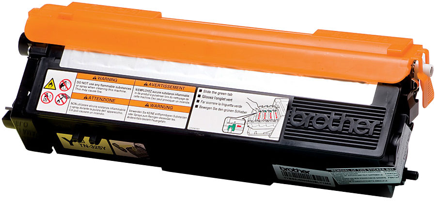 Brother toner TN-325Y, yellow (3,500 strán) - originálne TN325Y