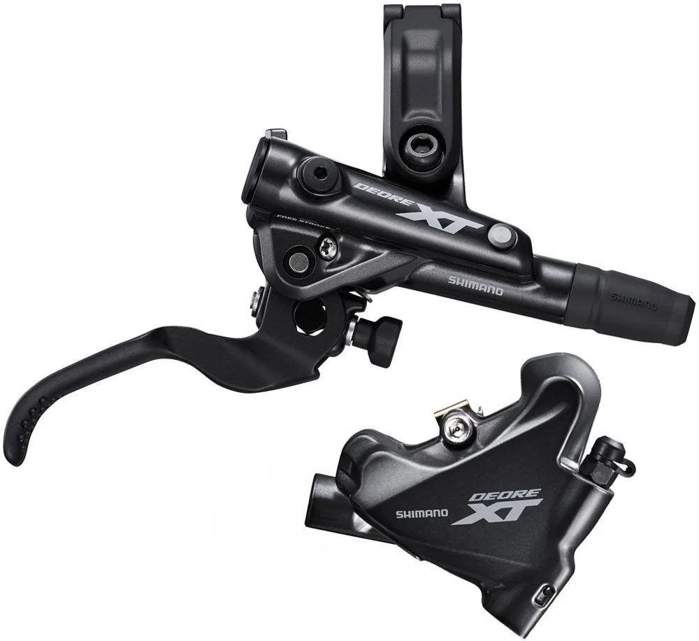 Brzdová páka SHIMANO XT BL-M8100 - zadná - strmeň BR-M8110 polymer - Flatmount