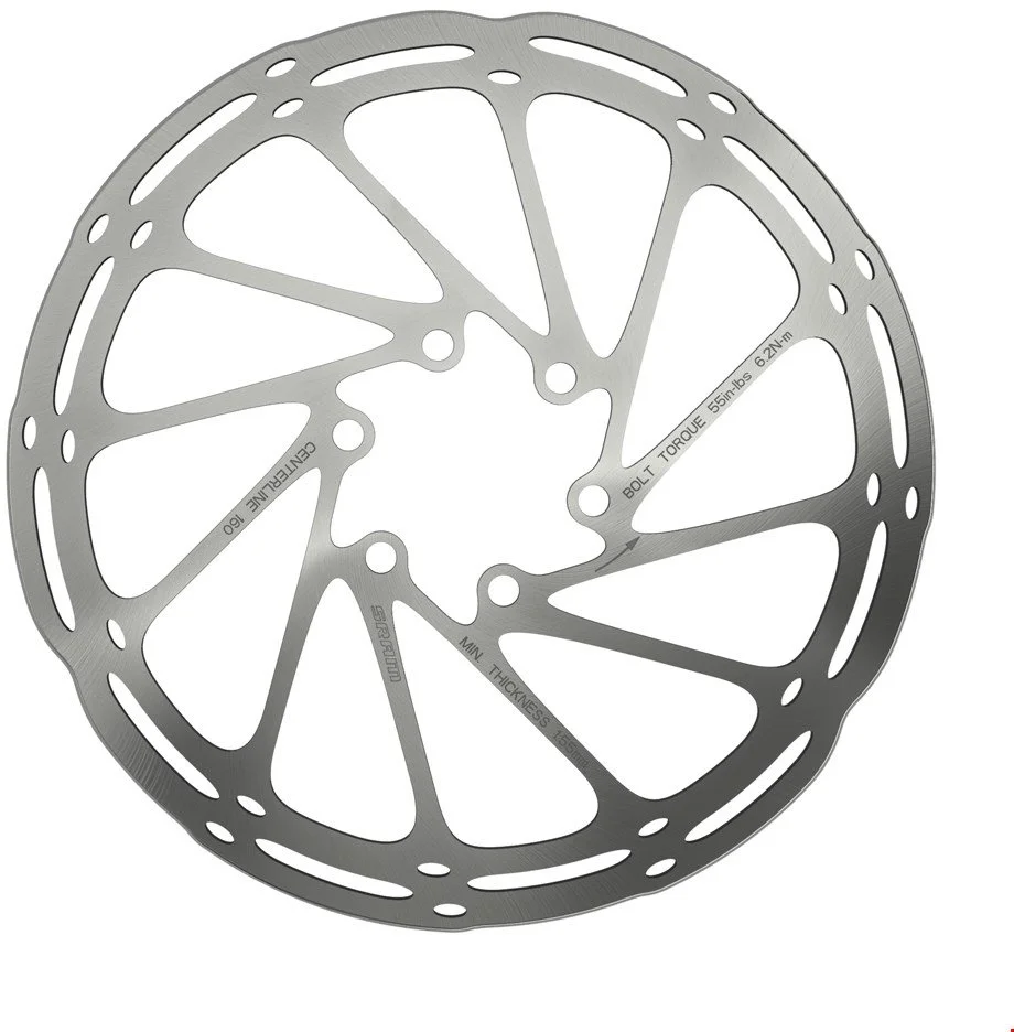 Brzdový kotouč SRAM Centerline - 220mm (v balení ocelové šrouby) - 6 děr