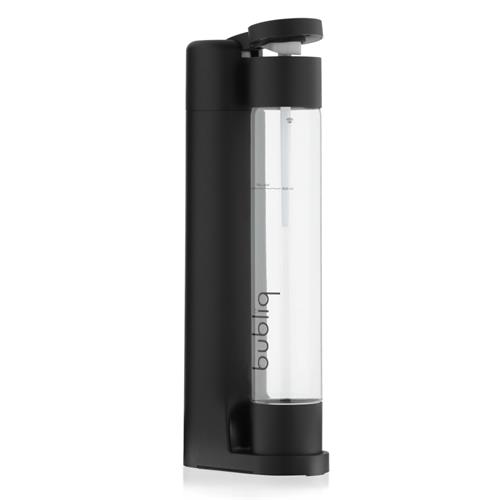 Bubliq Výrobník perlivé vody + bombička CO2, černá