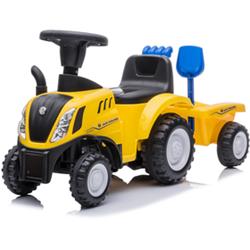 Buddy Toys BPC 5176 New Holland T7 Odrážedlo s vozíkem, žlutá