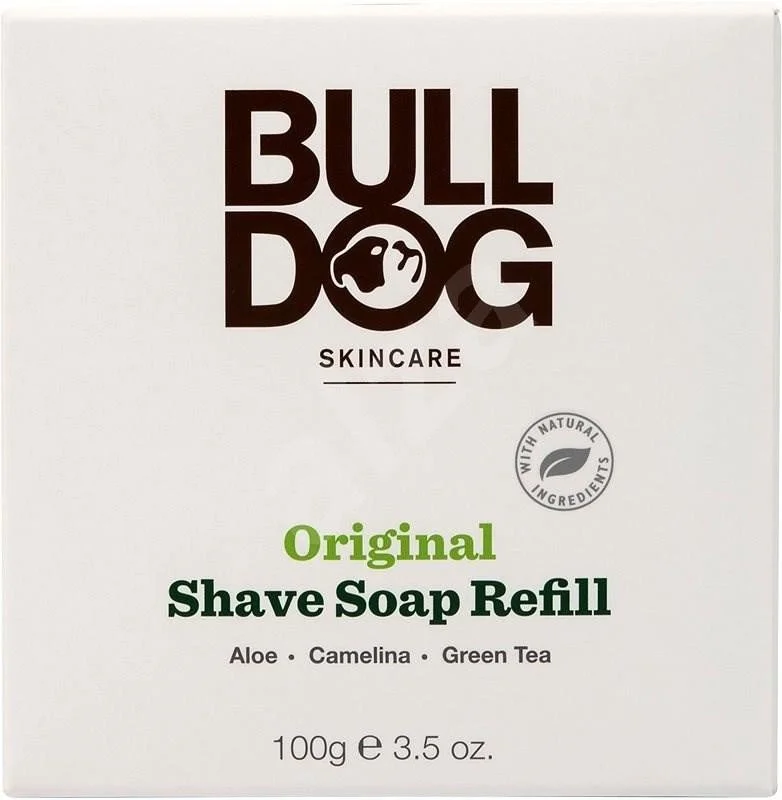 Bulldog Mydlo na holenie Mydlo na holenie v bambusovej miske - náhradné balenie 100g