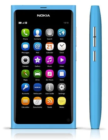 BUNDLE Nokia N9 16 GB Cyan + Nokia C1-01 Warm Grey ZDARMA