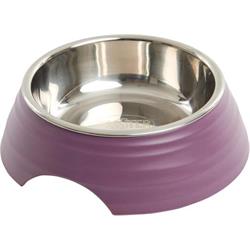 Buster Miska melamin Frosted Ripple Bowl 160ml fialová