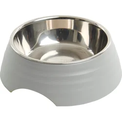 Buster Miska melamin Frosted Ripple Bowl 350ml šedá