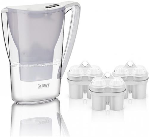 BWT Filtrační konvice Penguin 2,7 l  + 3x filtr Mg2, bílá