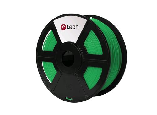 C-TECH filament ABS 1.75mm 1kg, zelená