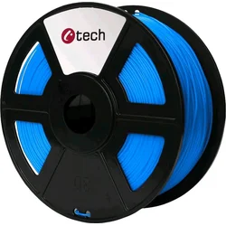 C-TECH filament HIPS 1.75mm 1kg, modrá 3DF-HIPS1.75-B