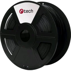 C-TECH filament PETG 1.75mm 1kg, černá