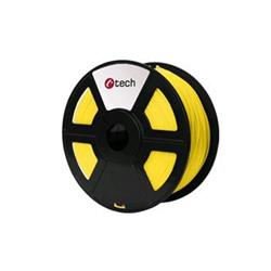 C-TECH filament PETG 1.75mm 1kg, žlutá