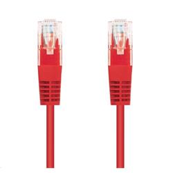 C-TECH kabel patch cord Cat5e, UTP, červená, 0,5m