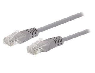 C-TECH kabel patch cord Cat5e, UTP, šedý, 5m