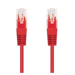 C-TECH patch kábel Cat5e, UTP, červený, 0,5 m