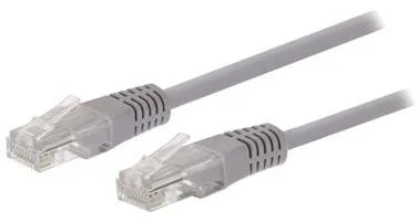 C-TECH patch kábel Cat5e, UTP, sivý, 2 m