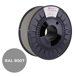 C-TECH PREMIUM LINE Printing Filament, PETG, sivý hliník, RAL9007, 1,75mm, 1kg