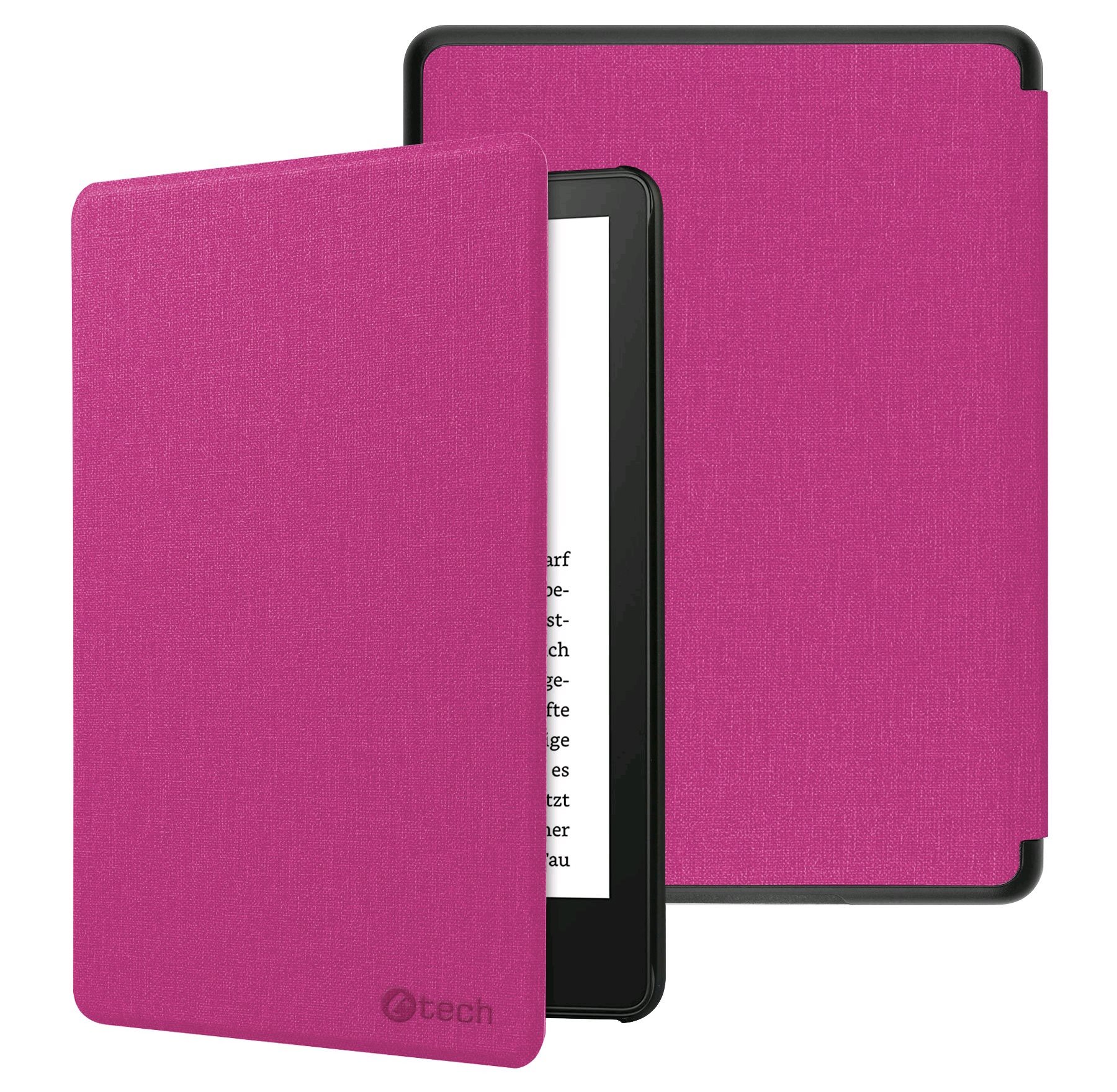 C-TECH PROTECT pouzdro pro Amazon Kindle PAPERWHITE 2024/COLORSOFT, raspberry