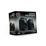 C-TECH SPK-15, 2.0, RGB, černé