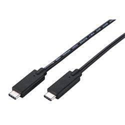 C-TECH USB 3.2, Type-C (CM/CM), PD 100W, 20Gbps, 2m, čierna