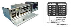 CA AEROCOOL CoolPanel II Silver, card reader, 5,25"