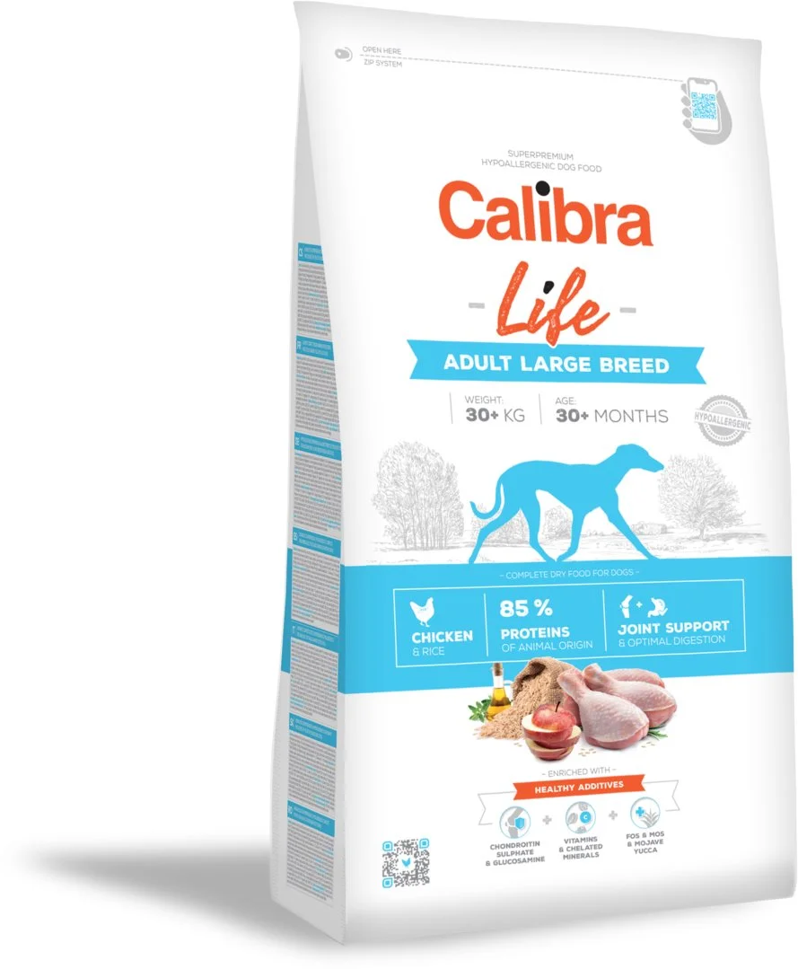 Calibra Dog Life Adult Large Breed Chicken 2,5kg granule pro psy