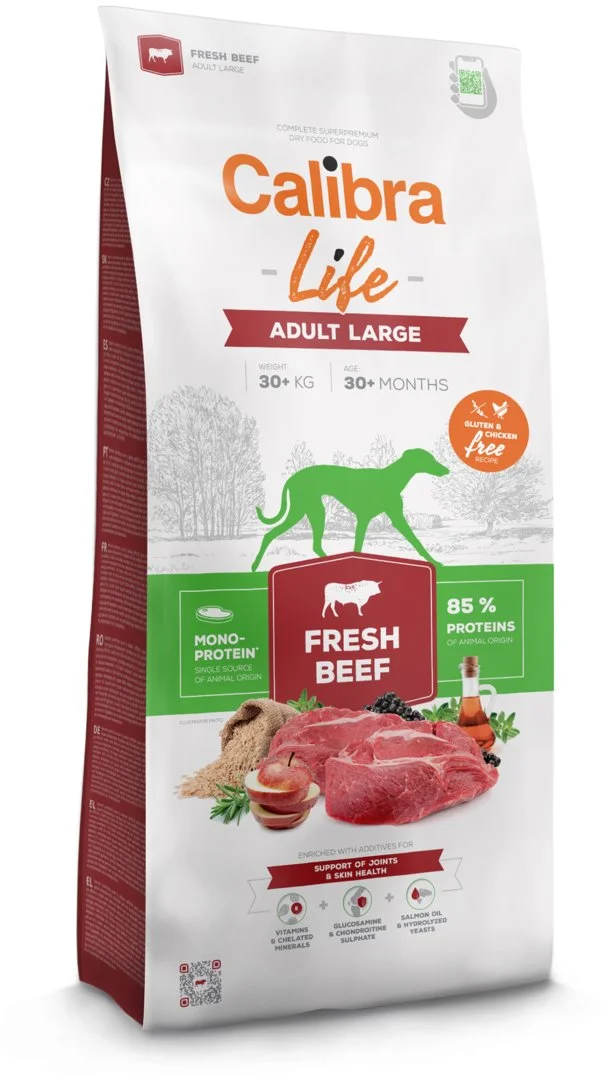 Calibra Dog Life Adult Large Fresh Beef 2,5kg granule pre psov