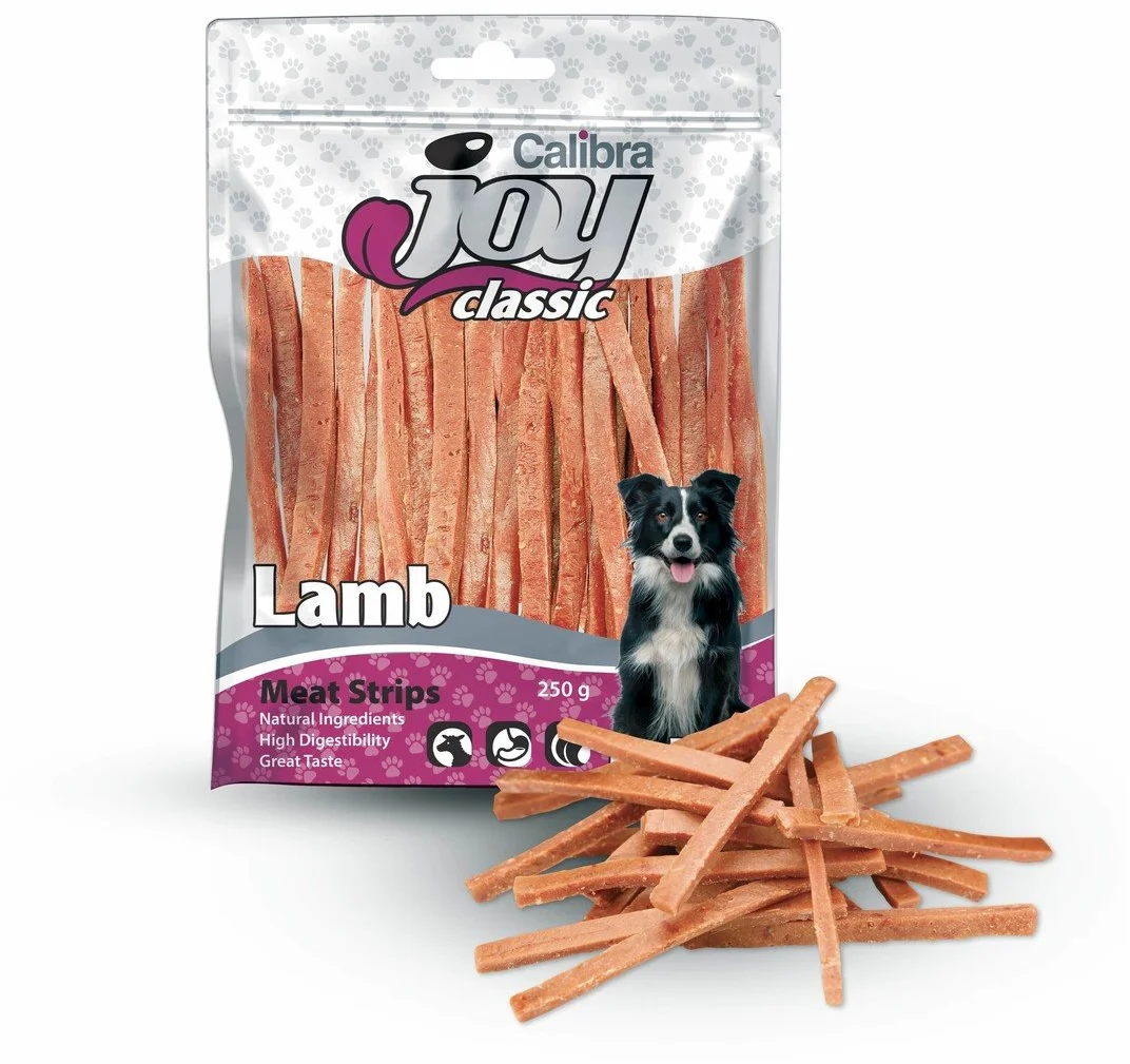 Calibra Joy Dog Classic Lamb Strips 250g pochúťky pre psov