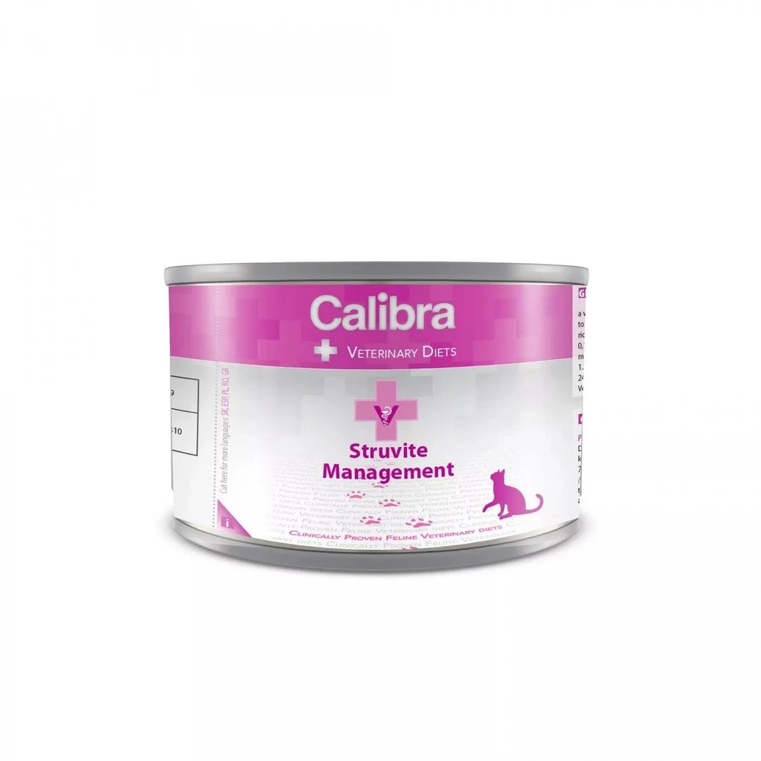 Calibra VD Cat Struvite 200g konzerva pre mačky