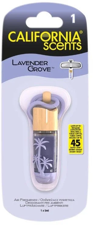 California Scents Závesná fľaštička Levanduľový háj - Levanduľa