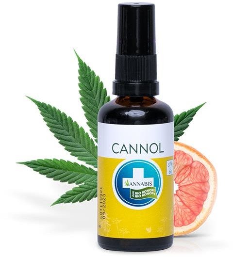 CANNOL BIO Konopný olej na celé telo 50ml